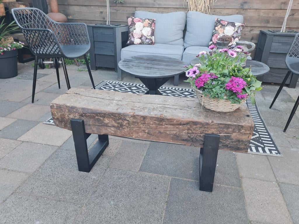 Bielzen buiten bankjes AANBIEDING!!!, Ophalen of Verzenden, Hout