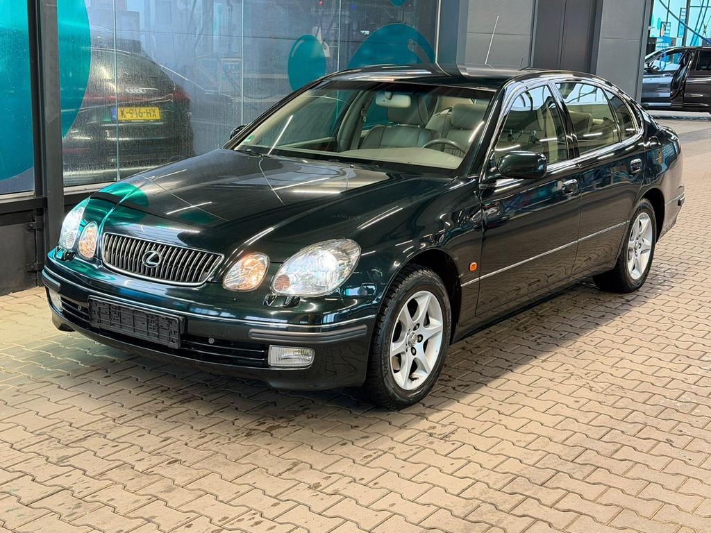 Lexus GS 300 V6 YOUNGTIMER * 1e eigenaar * UNIEKE AUTO * Dea, Auto's, Lexus, Automaat, Achterwielaandrijving, Gebruikt, Leder