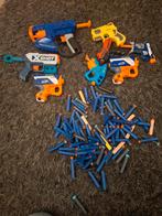 Nerf  met plijltjes, Kinderen en Baby's, Speelgoed | Buiten | Actiespeelgoed, Ophalen of Verzenden, Gebruikt