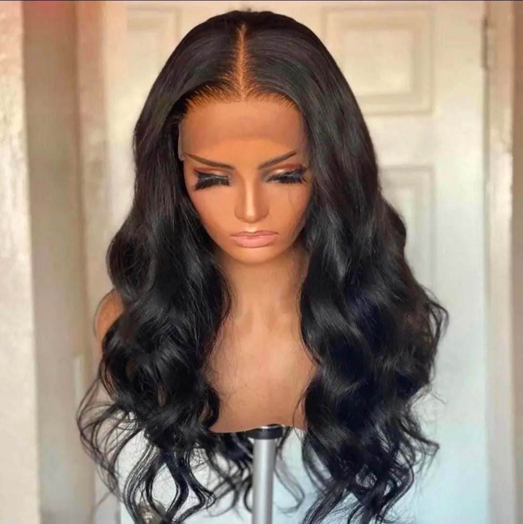 22 inch bodywave pruik/ wig 100% menselijke haar, Ophalen of Verzenden, Nieuw, Pruik of Haarverlenging