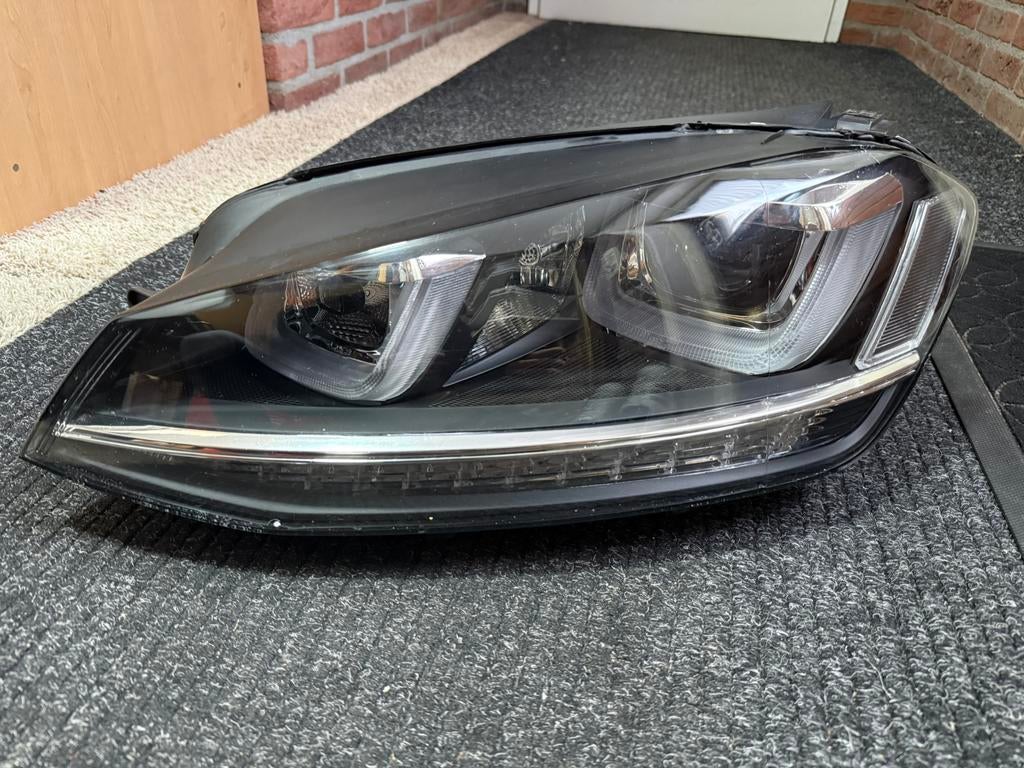 Koplamp VW Golf 7 (U-LED & Dynamisch Knipperlicht), Auto-onderdelen, Ophalen of Verzenden, Gebruikt, Volkswagen