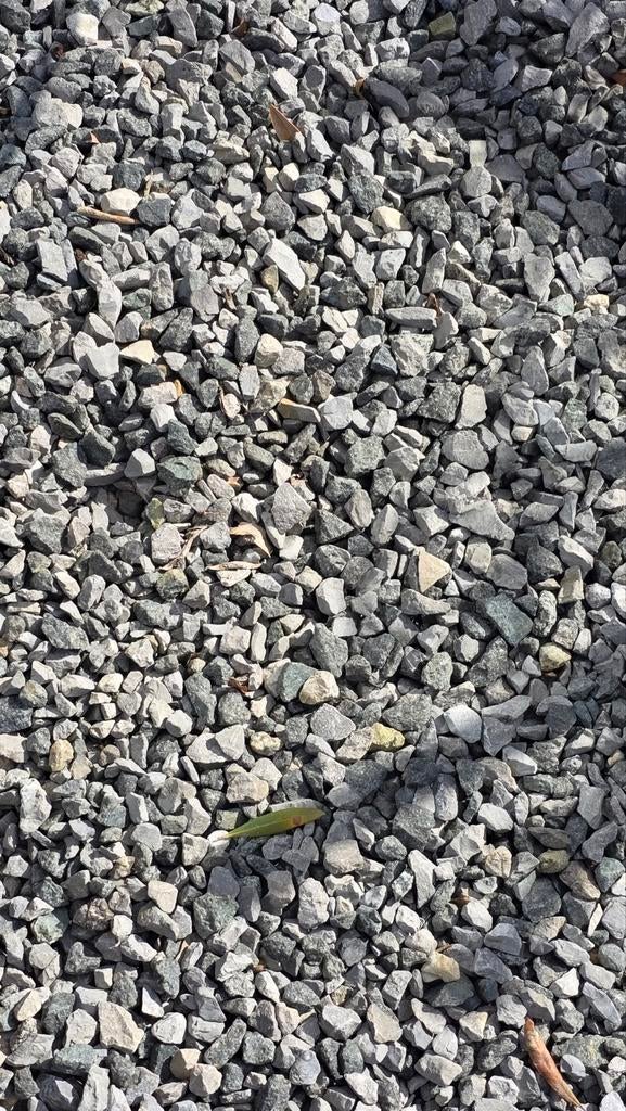 Split ice blue en 14 tegels chinees hardsteen, Ophalen, Split