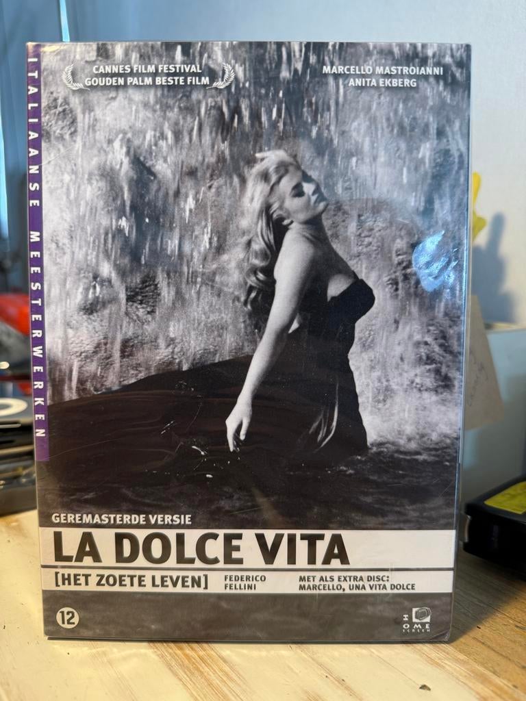 La Dolce Vita DVD - Geremasterde versie Nieuw, Vanaf 12 jaar, Ophalen of Verzenden, Gebruikt, Drama