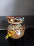 Vaasje met Vogeltjes, Huis en Inrichting, Woonaccessoires | Vazen, Ophalen, Overige kleuren, Aardewerk of Porselein, Minder dan 50 cm