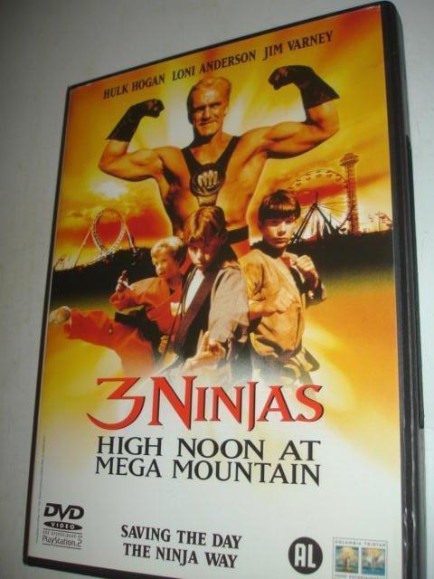3 Ninjas- High noon at Mega Mountain- Hulk Hogan- (NIEUW), Cd's en Dvd's, Verzenden, Alle leeftijden, Drama, 1940 tot 1960