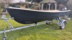 Sloep met motor 8PK en aanhanger+zeil, Ophalen, Tot 10 pk, Zo goed als nieuw, 3 tot 6 meter