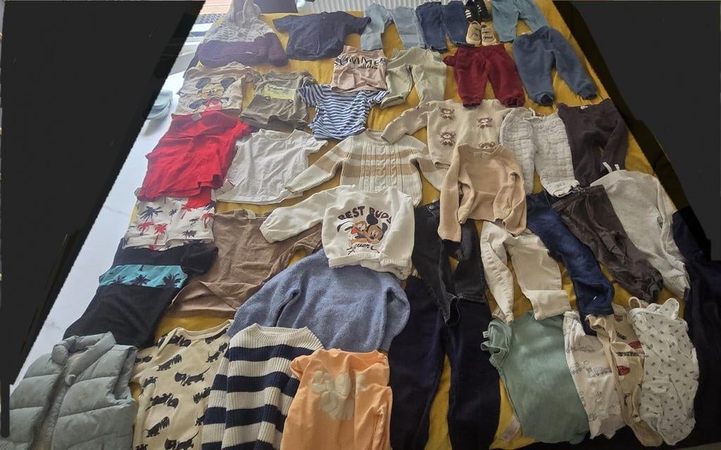 Grote kledingbundel baby jongen maat 86/92, Kinderen en Baby's, Babykleding | Maat 86, Gebruikt, Ophalen of Verzenden, Setje, Jongetje