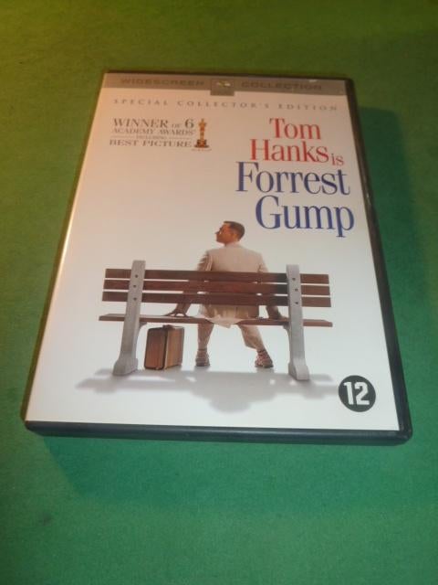 Forrest Gump Robert Zemeckis Dubbel-dvd Tom Hanks, Alle leeftijden, Verzenden, 1980 tot heden, Zo goed als nieuw