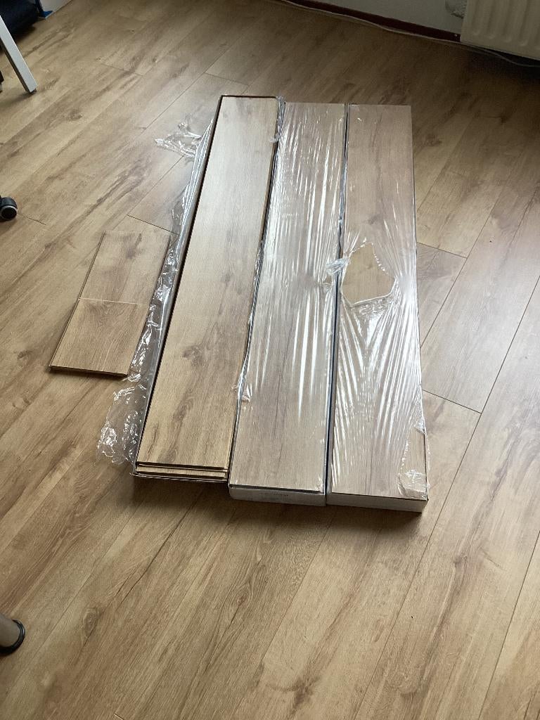 Laminaat, nieuw, 6m2 Welsh Oak Natural, Ophalen, Bruin, Nieuw, Laminaat