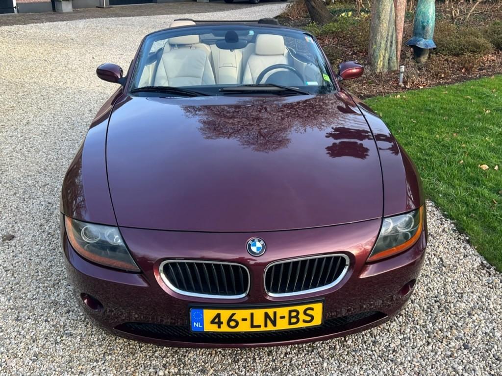 Bmw Z4 2.5i S 192pk HANDBAK NL-auto Leer #ZOMERKNALLER, Auto's, BMW, Achterwielaandrijving, Gebruikt, Cabriolet, Open dak