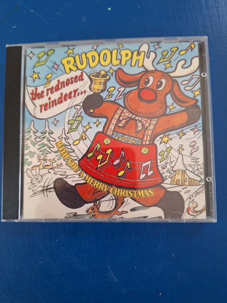 Kerstliedjes Rudolph the Rednosed Reindeer, Cd's en Dvd's, Cd's | Kerst en Sinterklaas, Ophalen of Verzenden, Zo goed als nieuw