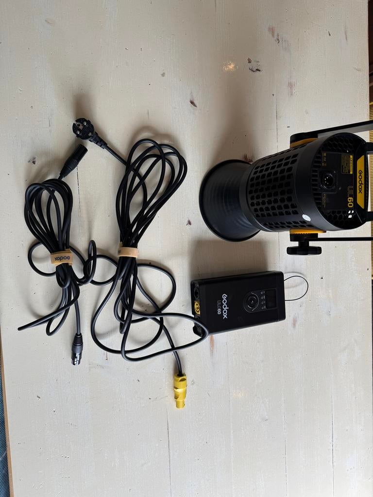 Godox UL60 stille video lamp daglicht, Ophalen of Verzenden, Zo goed als nieuw, Lamp of Flitsset
