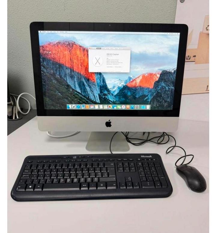 Apple iMac A1311 - 21.5 inch 2.5GHz i5 8GB RAM 500GB AMD, Computers en Software, Apple Desktops, Zo goed als nieuw, iMac, HDD