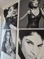 10 stuks zwart wit fotos van o.a Elvis, Madonna, Prince,, Ophalen of Verzenden, Zo goed als nieuw, Foto of Kaart