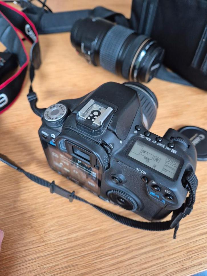 Canon EOS 50D Spiegelreflexcamera en 2 lenzen, Audio, Tv en Foto, Fotocamera's Digitaal, Gebruikt, Spiegelreflex, Canon, 4 t/m 7 keer