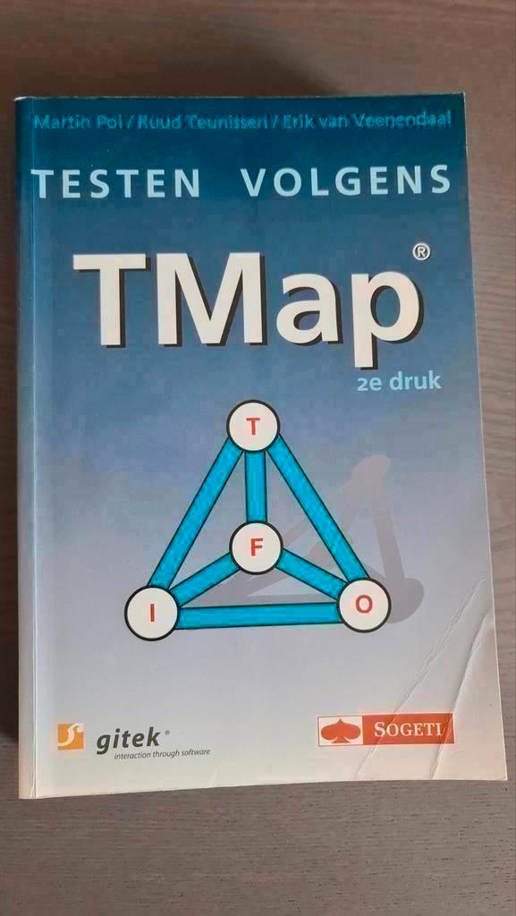Testen Volgens TMap - 2e druk, Boeken, Studieboeken en Cursussen, Zo goed als nieuw, HBO, Beta, Ophalen