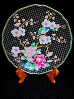 Vintage Takahashi Cloisonné Bord - Vogel & Bloemen, Antiek en Kunst, Ophalen