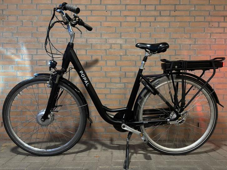 Popal elektrische fiets met nieuwe accu, Fietsen en Brommers, Elektrische fietsen, Zo goed als nieuw, Overige merken, 50 km per accu of meer