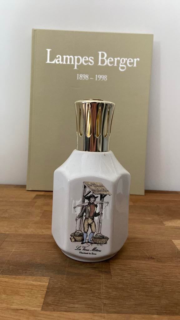 Lampe Berger/Maison Berger geurbrander vieux metiers, Ophalen of Verzenden, Zo goed als nieuw, Meerkleurig, Vintage