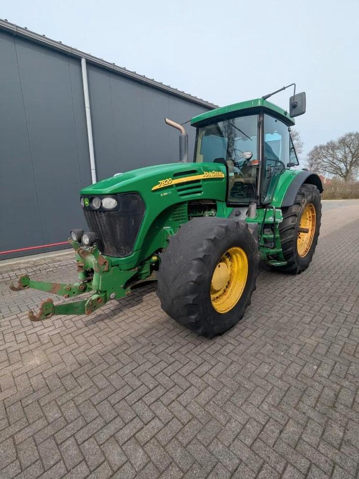 John Deere 7820 + Case 1056 XL +  Fendt 312 LSA, Zakelijke goederen, Agrarisch | Tractoren, meer dan 10000, John Deere, meer dan 160 Pk