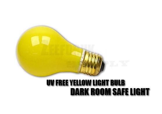 Dokalamp Geel Safe Light / Lamp 40W E27 Yellow Light, Ophalen of Verzenden, Nieuw