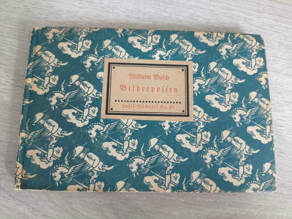 Wilhelm Busch Bilderpossen Insel-Bücherei Nr. 25, Ophalen of Verzenden, Gelezen, Wilhelm Busch, Catalogus