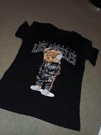 Zwart T-shirt met Los Angeles teddybeer print, Kinderen en Baby's, Kinderkleding | Maat 104, Ophalen of Verzenden, Nieuw, Shirt of Longsleeve