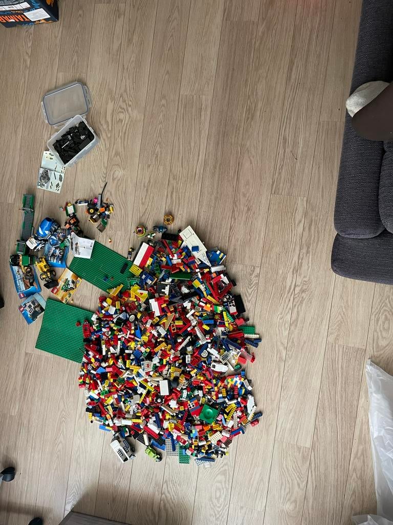 Lego plus minus 6 kilo, Ophalen, Zo goed als nieuw