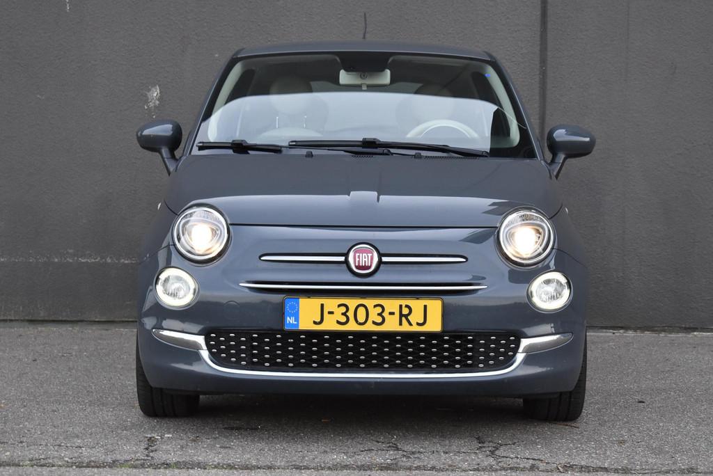 Fiat 500 1.0 Hybrid Lounge | Navi | Licht Metalen Velgen| Cl, Auto's, Voorwielaandrijving, 12 maanden, Stof, Euro 6