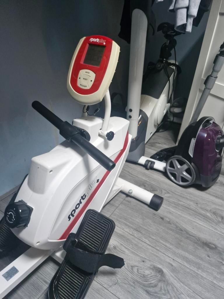 Roeitrainer Sportplus - Compact en Functioneel, Ophalen, Metaal, Roeitrainer, Buik