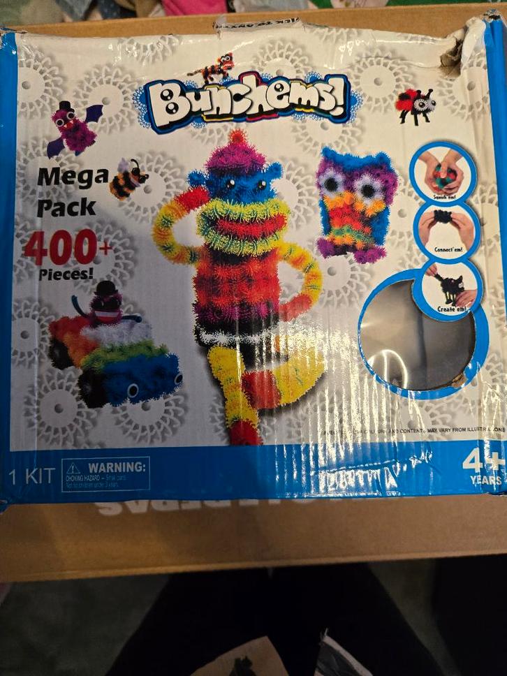 Bunchems! Mega Pack van het merk Spin Master,, Kinderen en Baby's, Speelgoed | Educatief en Creatief, Gebruikt, Knutselen, Bouwen