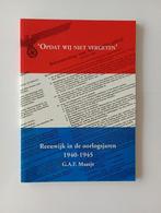 Reeuwijk in de oorlogsjaren 1940-1945 G.A.F. Maatje, Tweede Wereldoorlog, Nieuw, Ophalen of Verzenden, Algemeen