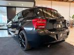 BMW 1-serie Black line Keyles 18' Lm velgen Garantie Dealer, 1-Serie, Gebruikt, Zwart, 4 cilinders