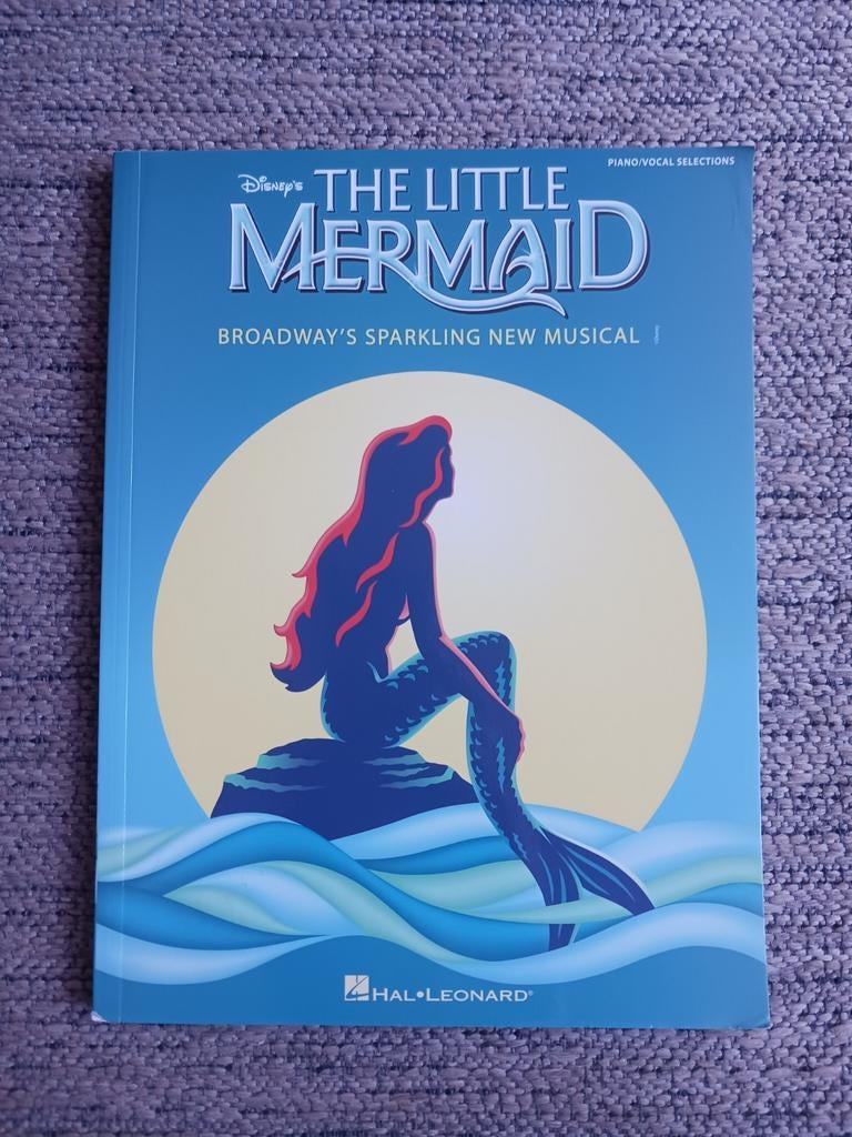 Disney's The Little Mermaid - Piano/Vocal Selections, Zang, Filmmuziek en Soundtracks, Ophalen of Verzenden, Zo goed als nieuw