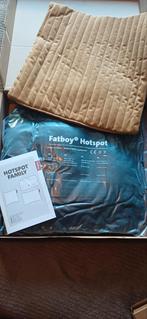 Nieuw Fatboy Hotspot Kussen - Lichtbruin Line Velvet, Ophalen of Verzenden, Nieuw, Bruin, Vierkant