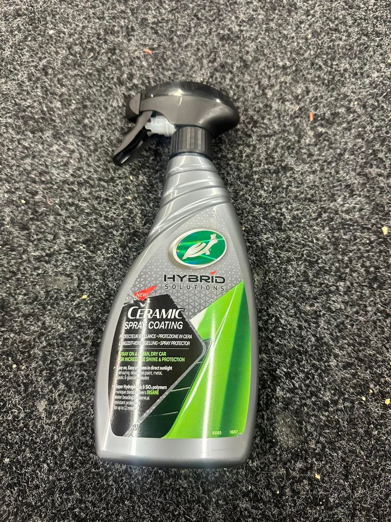 Turtle wax ceramic spray wax, Auto diversen, Onderhoudsmiddelen, Ophalen