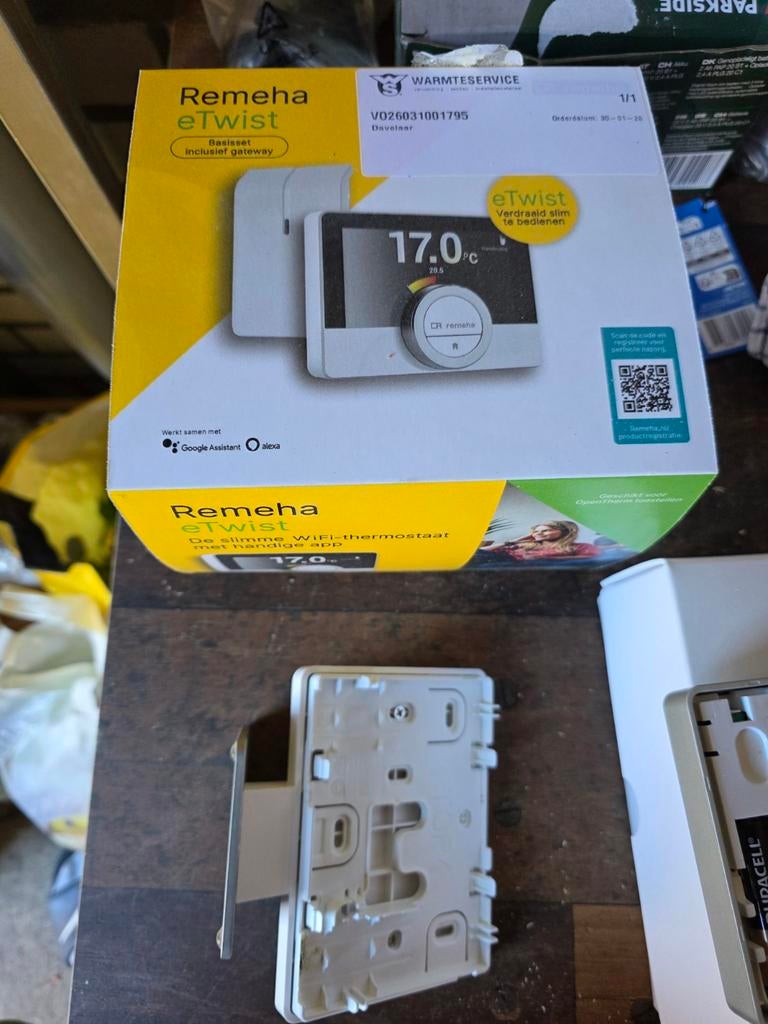 Remeha eTwist WiFi Thermostaat (exclusief gateway), Ophalen of Verzenden