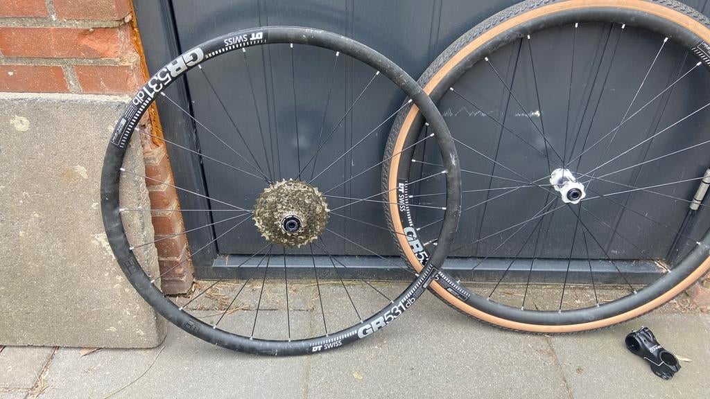 Gravel wielen. GR531 db, DT Swiss, Wiel, Ophalen of Verzenden, Zo goed als nieuw, Gravelbike