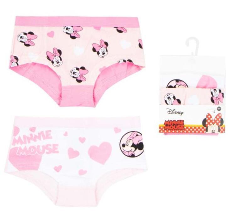 Minnie Mouse Hipsters (set van 2) - Maat 110/116 - 122/128, Kinderen en Baby's, Kinderkleding | Maat 116, Disney, Nacht- of Onderkleding