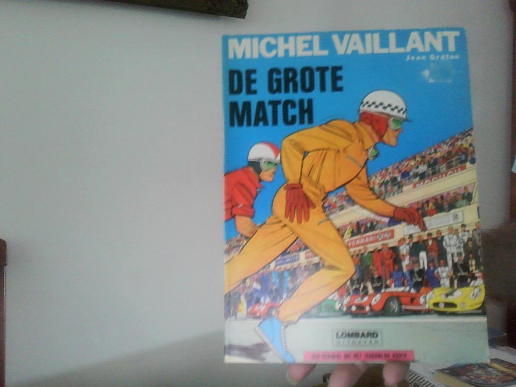 michel vailant nr 1 de grote match uitgave lombard uit 1974, Eén stripboek, Verzenden, Zo goed als nieuw