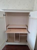 White wash computerkast. 150 cm.hoog/106 cm. Breed/ 55 diep, Huis en Inrichting, Kasten | Computermeubels, Ophalen, 120 tot 170 cm