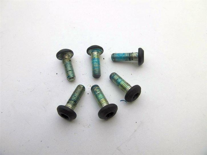 Yamaha XJ600 remschijf bouten XJ 600 S rem schijf Diversion, Motoren, Accessoires | Overige, Gebruikt, Ophalen of Verzenden