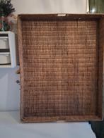 grote rieten bedlade, Ophalen, Gebruikt, Mand, Riet