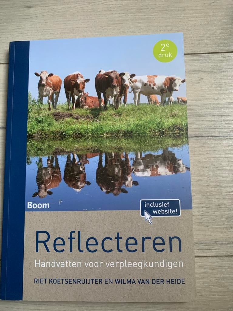 Reflecteren: Handvatten voor verpleegkundigen 2e druk, Boeken, Ophalen of Verzenden, Gamma, Gelezen, HBO