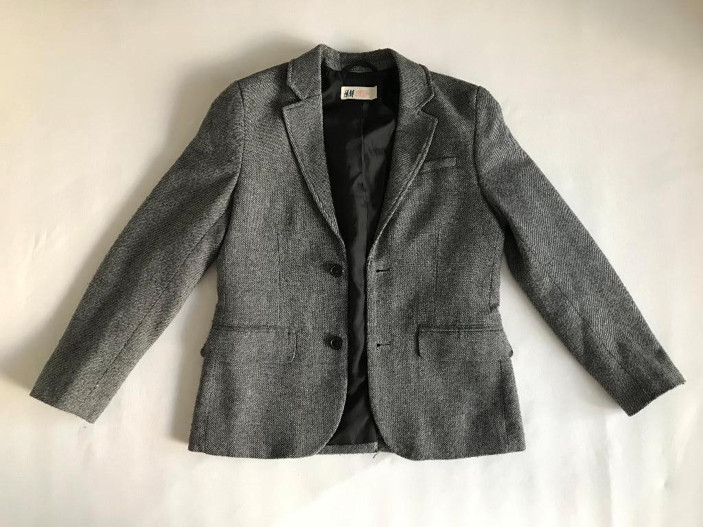Blazer gemêleerd - maat: 134, Jongens blazer  H&M, Ophalen of Verzenden, Zo goed als nieuw, Jongen