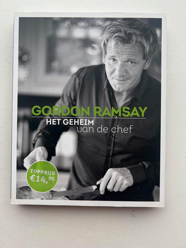Gordon Ramsay: Het Geheim van de Chef - Kookboek, Boeken, Kookboeken, Zo goed als nieuw, Hoofdgerechten, Overige gebieden, Gezond koken