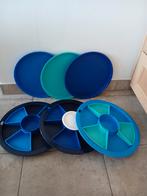 Tupperware party/hapjes/tapasschaal, serveerschaal, dienblad, Ophalen of Verzenden, Zo goed als nieuw, Groen, Schaal