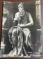 Beeld Mozes, Michelangelo, Ophalen of Verzenden, Voor 1920, Ongelopen, Italië