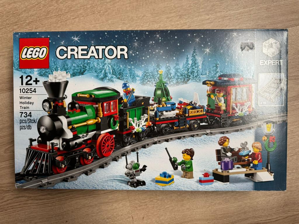 Lego 10254 Creator Winter Holiday Train, Ophalen of Verzenden, Nieuw