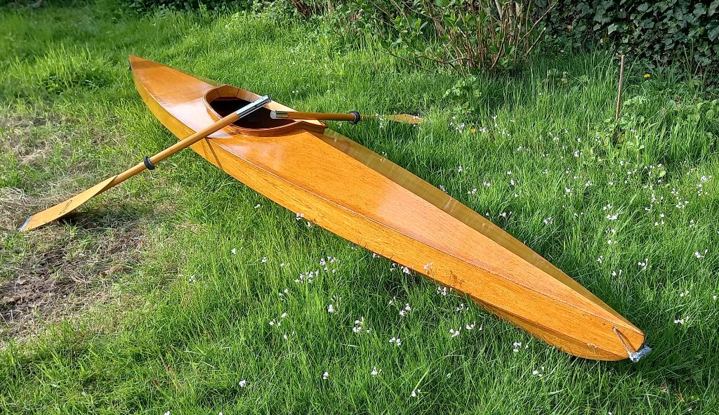 Houten kajak, Ophalen, Gebruikt, 1-persoons